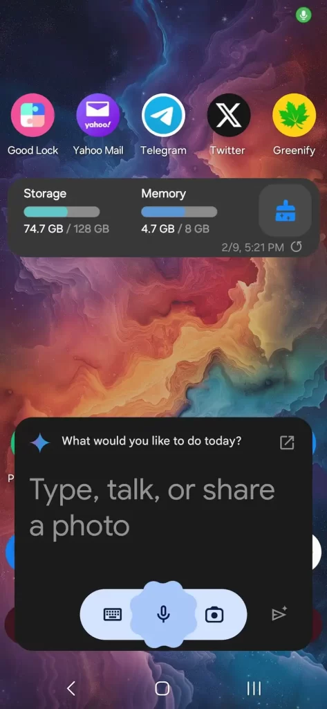 Google Gemini as AI Assistant Screenshot 01