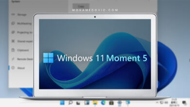 Enable Windows Moment 5 Features