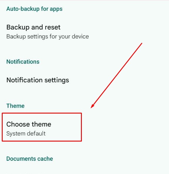 Enable Google Drive Dark Mode on Android 03