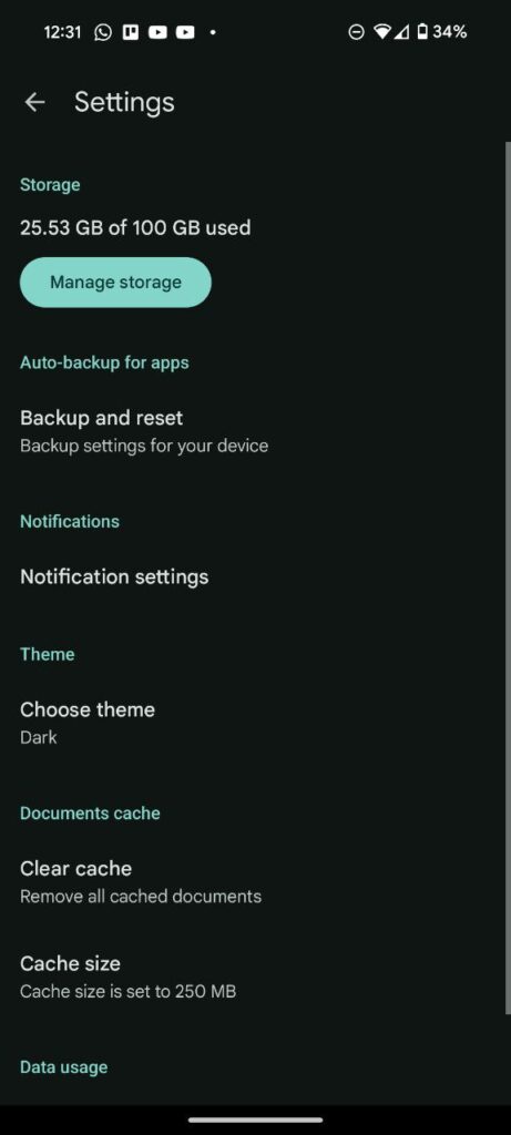 شرح طريقة تشغيل Dark Mode في Google Drive