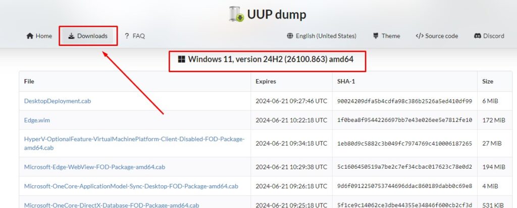 طريقة تنزيل ويندوز 11 iso من موقع UUP dump