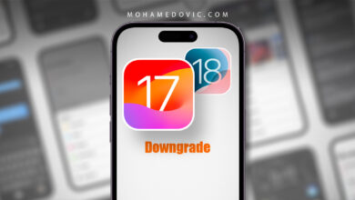 شرح خطوات العودة إلى iOS 17 بعد التحديث إلى iOS 18 التجريبي