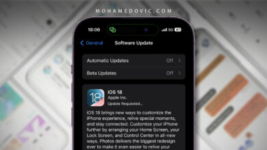 تحميل وتثبيت تحديث iOS 18 للايفون